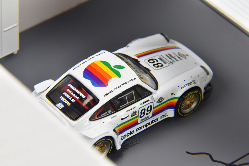 Illustration for article titled Works Wednesday: 1/64 Tarmac Works RWB 930 Apple Edition